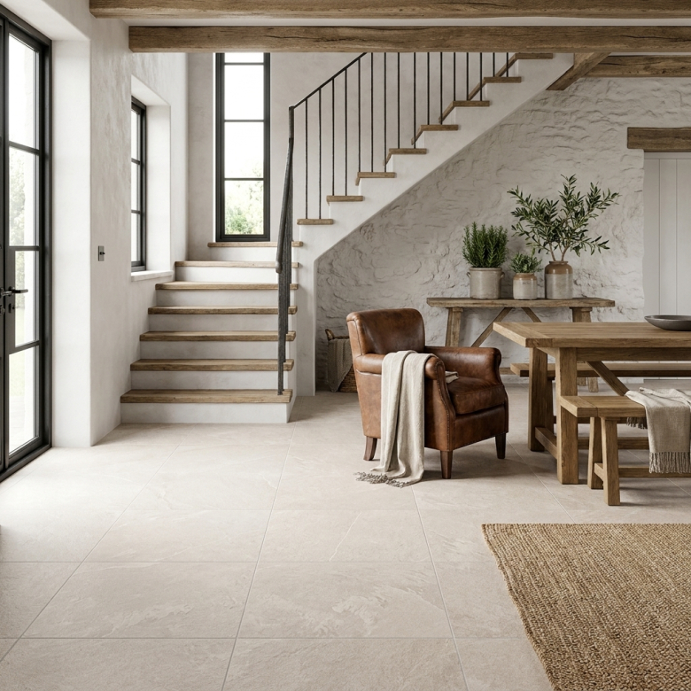 Carrelage sol effet pierre Onyx sand 60*60 cm