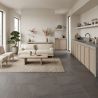 Carrelage sol effet pierre Tikal gris 120x120 cm