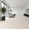 Carrelage sol effet pierre Kiyosumi Sable 60x120 cm
