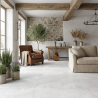 Carrelage sol effet métal Zinc Grey 59,2x59,2 cm