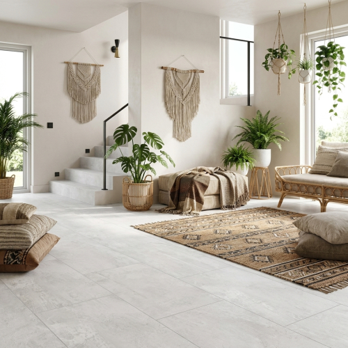 Carrelage sol et mur effet...