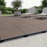 Dalle extérieur Back 2.0 Marron R11 60x60 cm