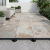 Dalle extérieur Chateau 2.0 Gris R11 60x60 cm