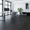 Carrelage sol effet métal Metallo anthracite 60x60 cm