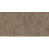 Carrelage sol effet pierre Pienza terre d'ombre brûlée 60x120 cm