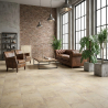 Carrelage sol effet métal Magnétik beige 60*120 cm