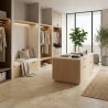 Carrelage sol effet métal Magnétik beige 59.5*59.5 cm