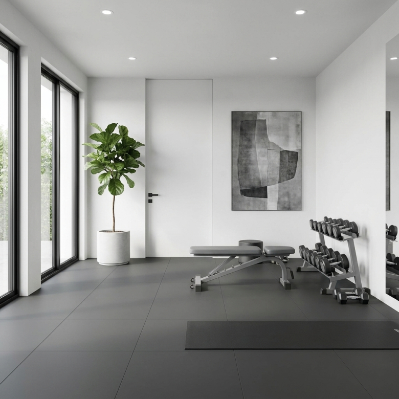 Carrelage fin sol et mur Extra negro 100x100 cm