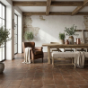 Carrelage sol traditionnel Sabbia moka 33,15x33,15 cm