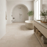 Carrelage sol poli Agra crème 60x60 cm