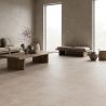 Carrelage sol poli Agra crème 100x100 cm
