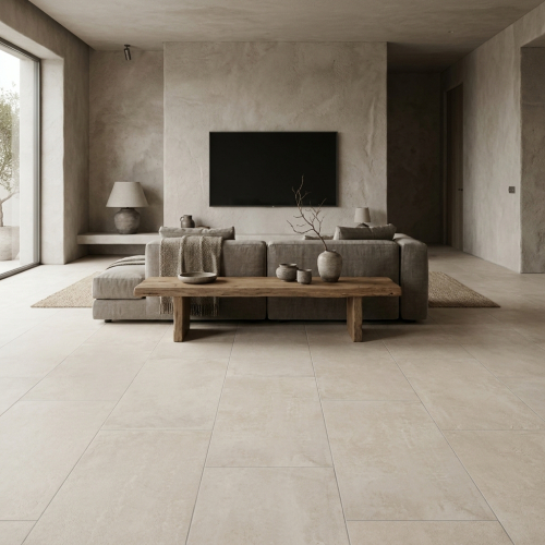 Carrelage sol poli Agra...