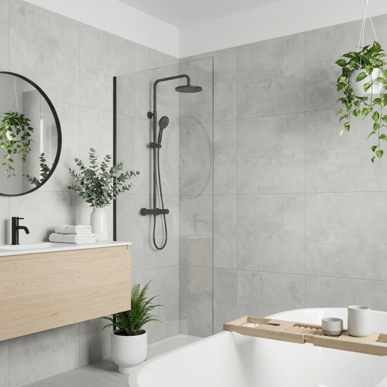 Carrelage sol poli Agra gris 60x60 cm