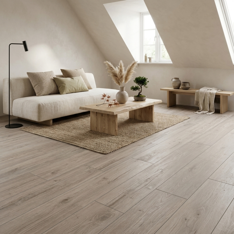 Carrelage sol imitation parquet Séquoia maple 23x120 cm
