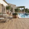 Carrelage sol extérieur effet bois Séquoia elm R11 30x120 cm