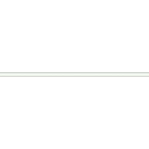 Frise Boiserie quart de rond sorico blanc 2x60 cm