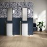 Frise Boiserie quart de rond sorico bleu 2x60 cm