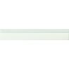 Frise Boiserie zocalo sorico blanc 10x60 cm