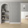 Frise Boiserie zocalo sorico blanc 10x60 cm