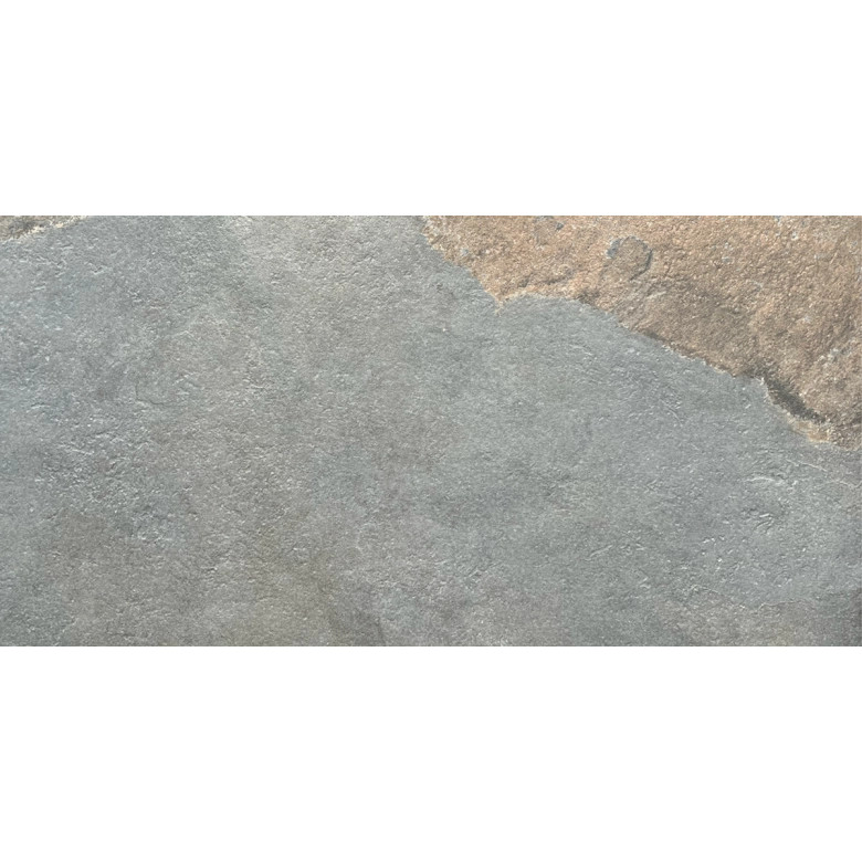 Carrelage sol extérieur effet pierre de bali Derawan multicolor R11 31x62 cm