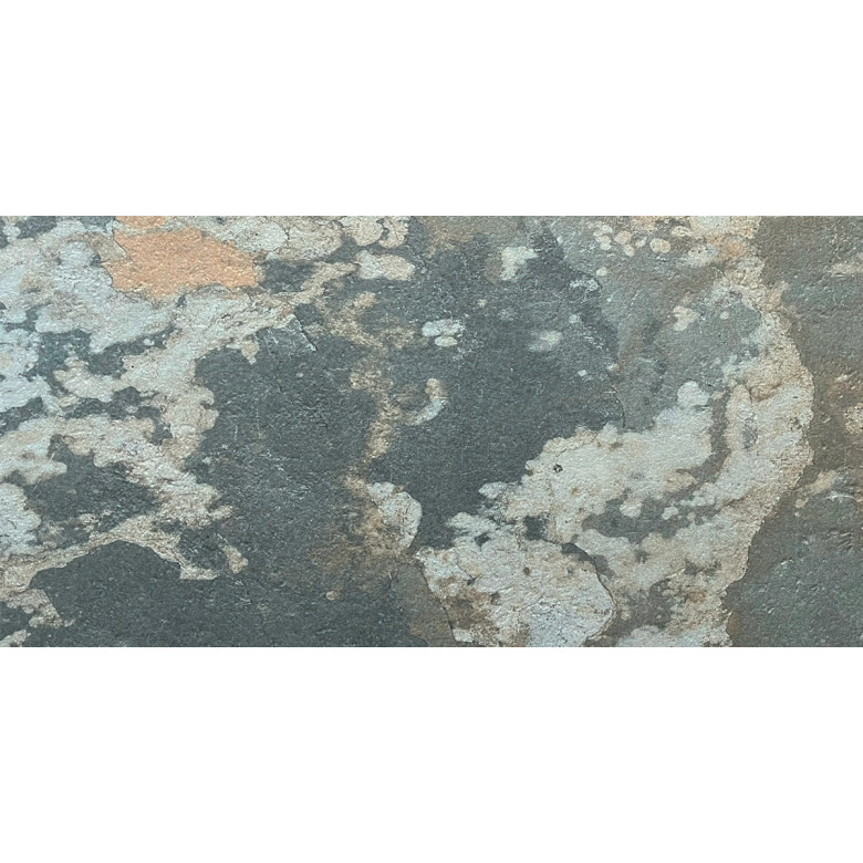 Carrelage sol extérieur effet pierre de bali Derawan multicolor R11 31x62 cm