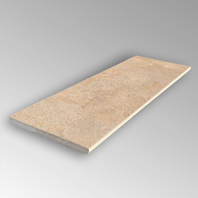 Margelles d'angle droit 90° piscine Pienza30x120 cm (2 pièces)