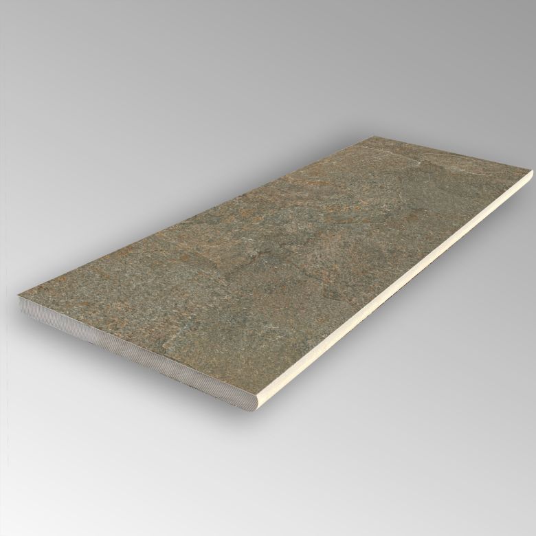 Margelles d'angle droit 90° piscine Pienza30x90 cm (2 pièces)