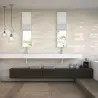 Carrelage mur effet zellige Scénario ivoire 7,5x30 cm