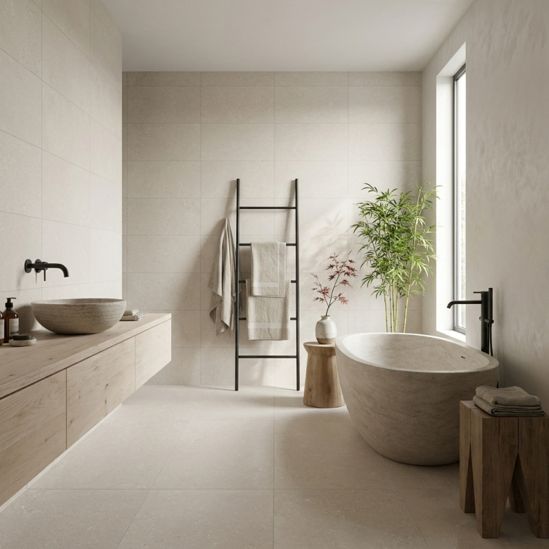 Carrelage mur Perle Cream 40x120 cm