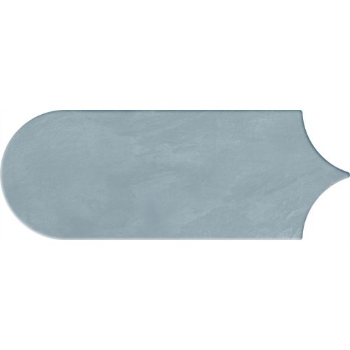 Carrelage mur effet Fleur Chic bleu8x21,5 cm