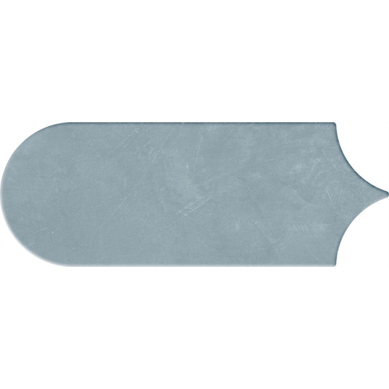 Carrelage mur effet Fleur Chic bleu8x21,5 cm
