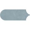 Carrelage mur effet Fleur Chic bleu8x21,5 cm