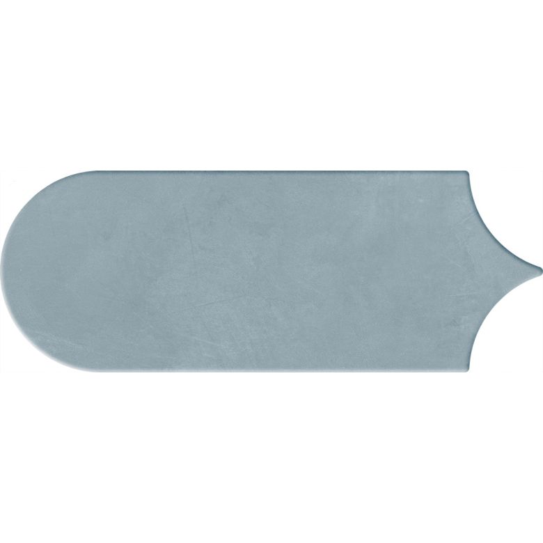 Carrelage mur effet Fleur Chic bleu8x21,5 cm