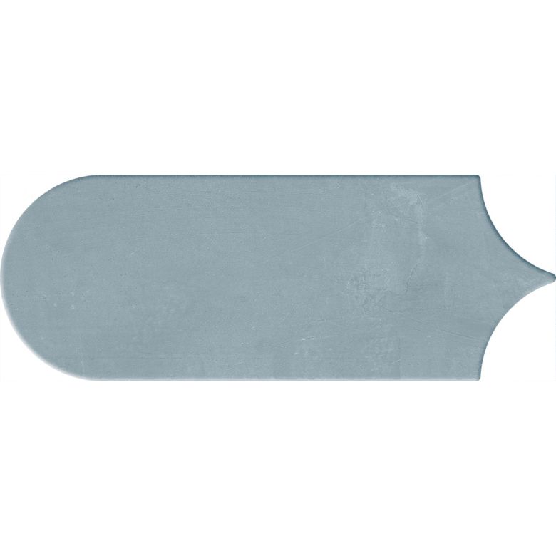 Carrelage mur effet Fleur Chic bleu8x21,5 cm