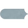 Carrelage mur effet Fleur Chic bleu8x21,5 cm