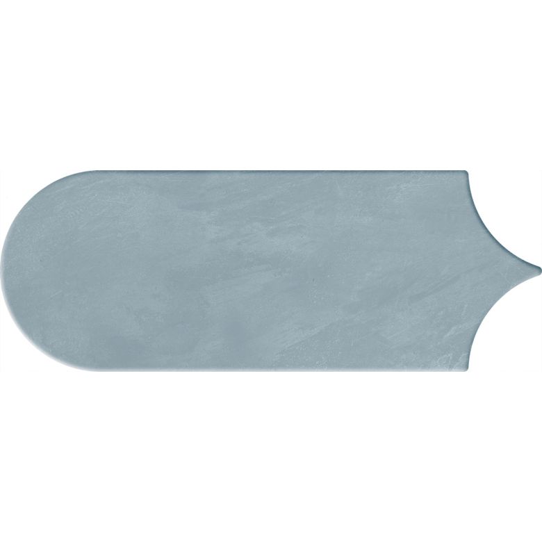Carrelage mur effet Fleur Chic bleu8x21,5 cm