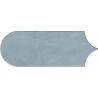 Carrelage mur effet Fleur Chic bleu8x21,5 cm