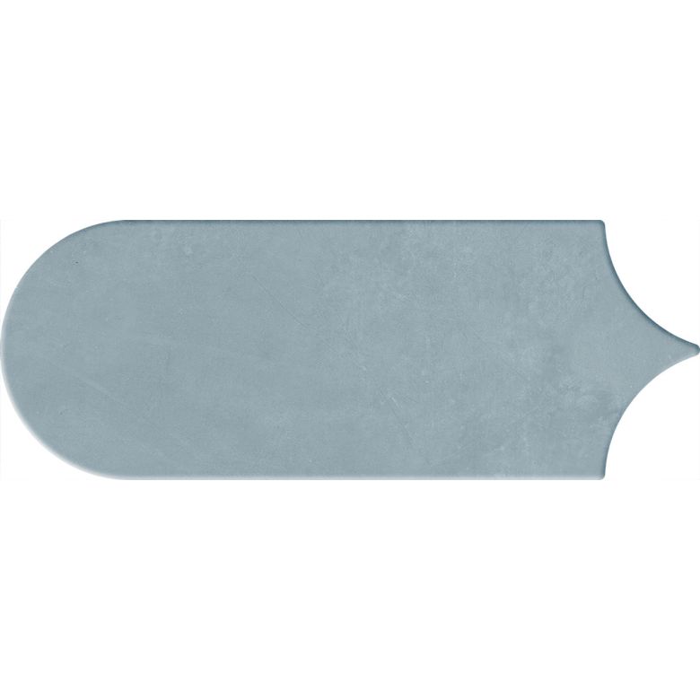 Carrelage mur effet Fleur Chic bleu8x21,5 cm