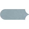Carrelage mur effet Fleur Chic bleu8x21,5 cm