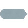 Carrelage mur effet Fleur Chic bleu8x21,5 cm