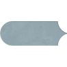 Carrelage mur effet Fleur Chic bleu8x21,5 cm
