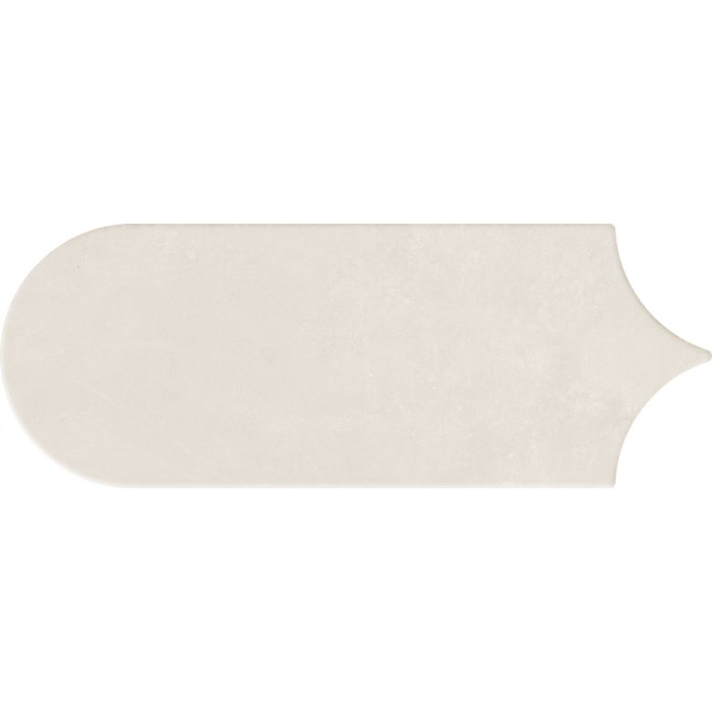 Carrelage mur effet Fleur Chic ivoire8x21,5 cm