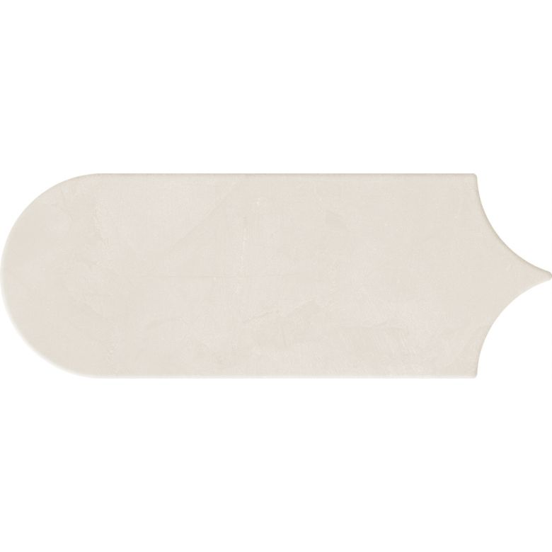 Carrelage mur effet Fleur Chic ivoire8x21,5 cm