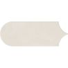 Carrelage mur effet Fleur Chic ivoire8x21,5 cm