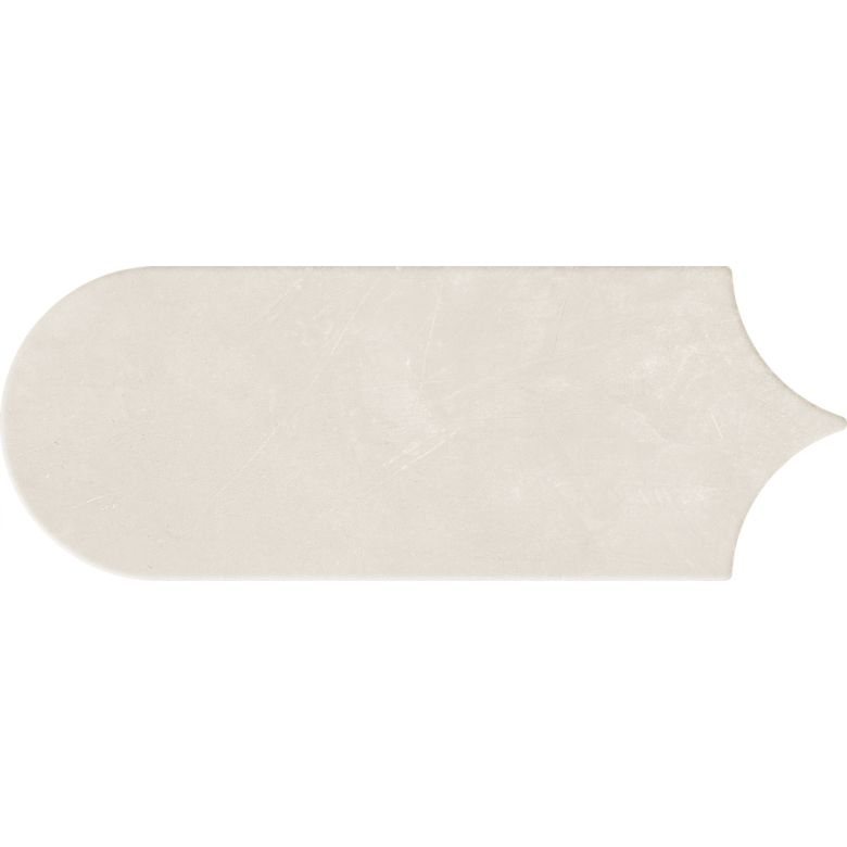 Carrelage mur effet Fleur Chic ivoire8x21,5 cm