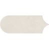 Carrelage mur effet Fleur Chic ivoire8x21,5 cm