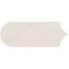 Carrelage mur effet Fleur Chic ivoire8x21,5 cm