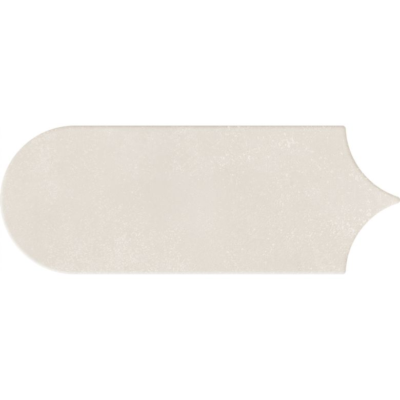 Carrelage mur effet Fleur Chic ivoire8x21,5 cm