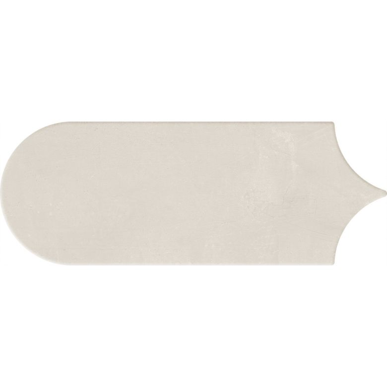 Carrelage mur effet Fleur Chic ivoire8x21,5 cm