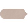 Carrelage mur effet Fleur Chic terre8x21,5 cm